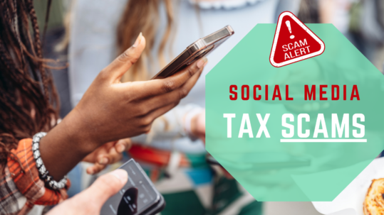 Social Media Tax Scams